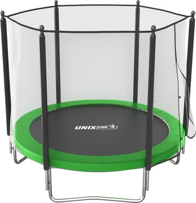 Батут UNIX Line Simple 8 ft outside / TRSI8OUTG (зеленый)