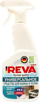 Универсальное чистящее средство Reva Care Спрей для ванной и кухни (500мл)