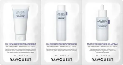 Набор косметики для лица Rawquest Milk thistle Sachet