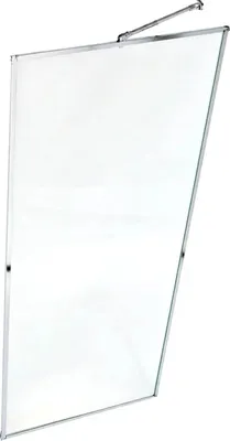 Душевая стенка MaybahGlass 99x195 / MGD-1358-4 (бесцветное стекло/хром глянцевый)