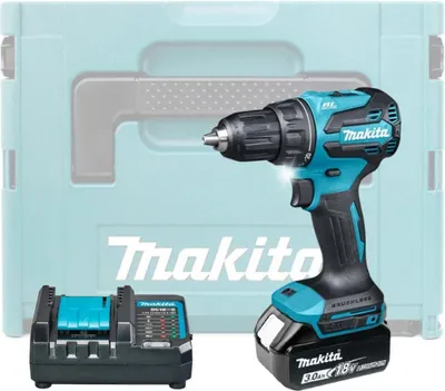 Профессиональная дрель-шуруповерт Makita DDF490F002
