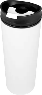 Термокружка OasiS Brite / 870307 (белый/черный)