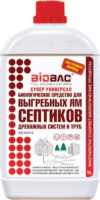 Биоактиватор BIOBAC Супер Универсал BB-SU010 (1л)