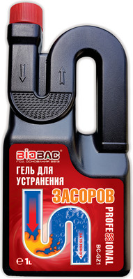 Средство для устранения засоров BIOBAC Профессионал BС-GZ1 (1л)