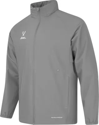 Куртка Jogel Premier PerFormPROOF FZ Rain Jacket (серый 92, M)