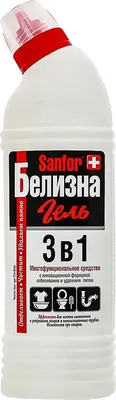 Универсальное чистящее средство Sanfor Белизна гель (500г)