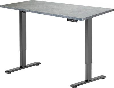 Стол с подъемным механизмом Ergosmart Electric Desk Prime 1200х650х25 (черный/бетон чикаго)