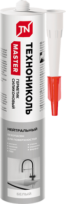 Герметик силиконовый Технониколь Нейтральный (280мл, белый)