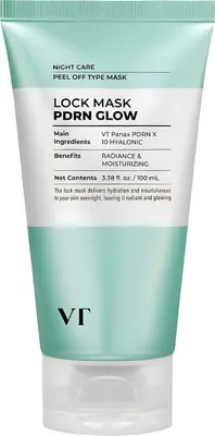 Маска для лица кремовая Vt Cosmetics PDRN Glow Lock Mask (100мл)