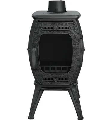 Печь отопительно-варочная ProMetall Бахта II / p0492 (черный)