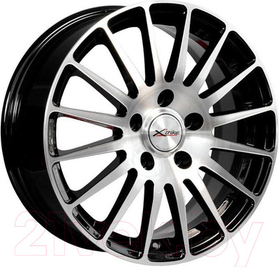 Литой диск X'trike X-128 16x6.5" 5x112мм DIA 57.1мм ET 45мм BKFP