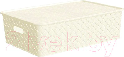 Корзина Violet Береста / 522126 (7.5л, слоновая кость)