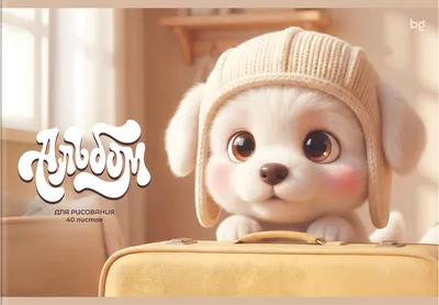 Альбом для рисования BG Пушистые на каникулах / АР4скл40 72453