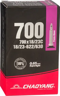 Камера для велосипеда Chaoyang 700X18/23C FV-48MM / Y122308-1