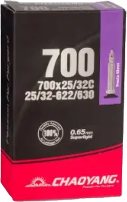 Камера для велосипеда Chaoyang 700X25/32C FV-48MM / Y122408-1