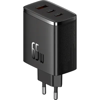 Адаптер питания сетевой Baseus CCXFK65CE / P10152301113-00 (черный)