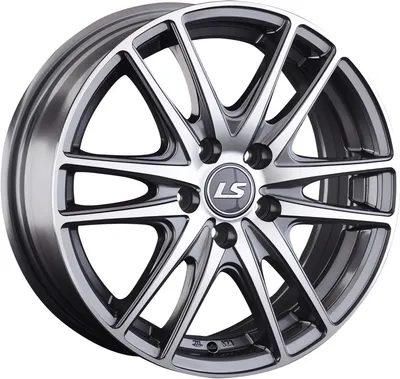 Литой диск LS wheels 362 15x6" 5x100мм DIA 57.1мм ET 40мм GMF