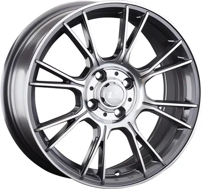Литой диск LS wheels 818 15x6.5" 5x100мм DIA 73.1мм ET 40мм GMF