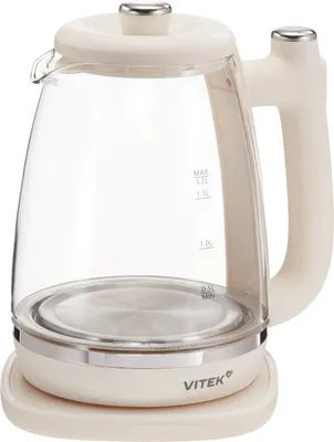 Электрочайник Vitek VT-WK1072 (слоновая кость)