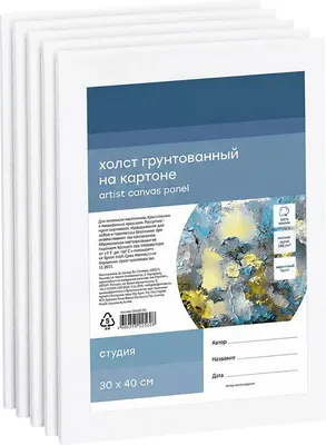 Набор холстов для рисования ГАММА Студия / 25112153040 (5шт)