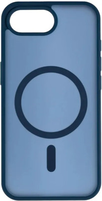 Чехол-накладка Zibelino Matte Shield для Apple iPhone 16e / ZMS-APL-16E-MSD-BLBLU (темно-синий)
