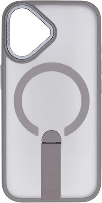 Чехол-накладка Zibelino Shine для Apple iPhone 16 / ZMS-APL-16-SH-ST-GRY (серый)