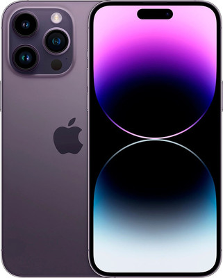 Смартфон восстановленный Apple iPhone 14 Pro Max 256GB Swip Грейд B (Deep Purple)