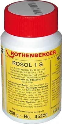 Флюс для пайки ROTHENBERGER Rosol 1 S / 45220