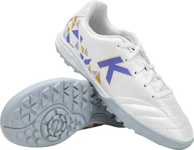 Бутсы футбольные Kelme Children's Football Shoes (TF) / 8531ZX3389-118 (р.38, белый)