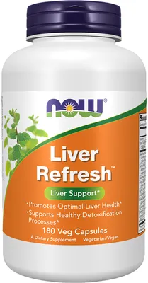 Комплексная пищевая добавка NOW Liver Refresh (180 капсул)