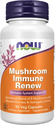 Пищевая добавка NOW Mushroom Immuner (90 капсул)
