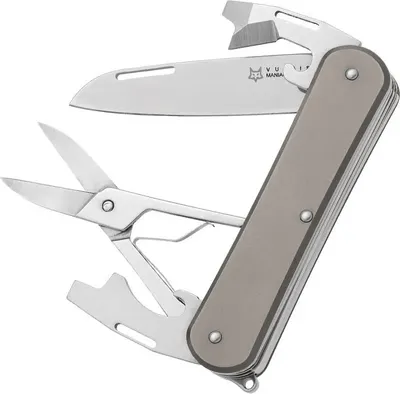 Нож туристический Fox Knives Vulpis FX-VP130-F4 TI