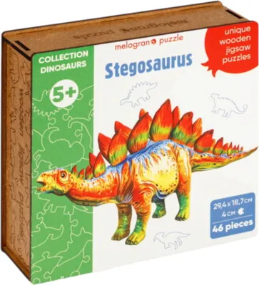 Пазл Melograno Collection Dinosaurs. Стегозавр / МРZСD8-М (46эл)