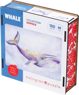 Пазл Melograno Collection Animals. Волшебный кит / МРZСАN2-М (150эл)