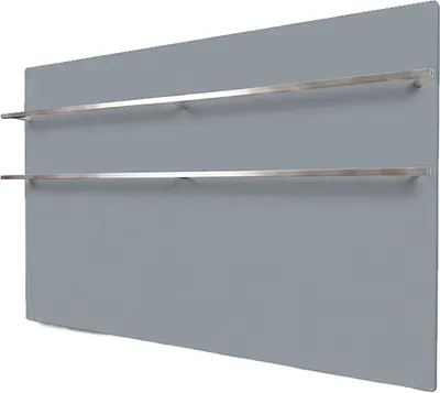 Полотенцесушитель электрический Lagusto Eco Kristall 680x440 / PG2-440680-G (серый)