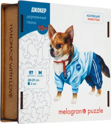 Пазл Melograno Collection Animals. Джокер / МРZСАN38-М (97эл)