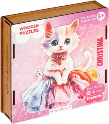 Пазл Melograno Collection Animals. Кристина / МРZСАN48-М (60эл)