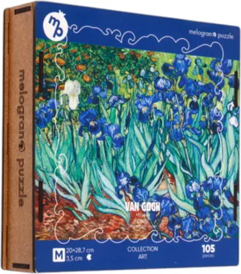 Пазл Melograno Collection Art. Винсент Ван Гог. Ирисы / МРZСАR31-М (105эл)