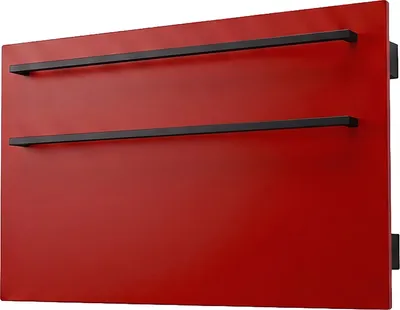 Полотенцесушитель электрический Lagusto Eco Kristall 680x440 / PG2-440680-R-BL-576 (красный)