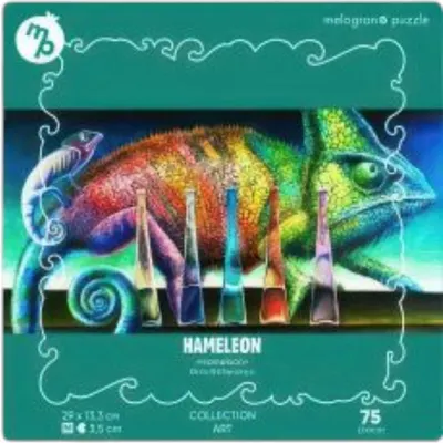 Пазл Melograno Collection Art. Елена Брижеватая. Хамелеон / МРZСАR3-М (75эл)