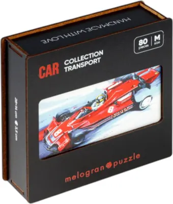 Пазл Melograno Collection Transport. Гоночный автомобиль / МРZСТ20-М (80эл)