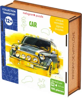 Пазл Melograno Collection Transport. Мини автомобиль / МРZСТ3-М (100эл)