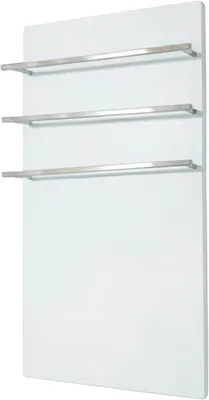 Полотенцесушитель электрический Lagusto Eco Kristall 440x680 / PV3-440680-W (белый)