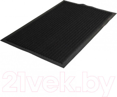 Коврик грязезащитный Kovroff Стандарт ребристый 80x120 / 20901 (черный)
