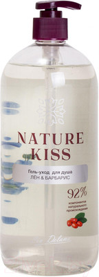 Гель для душа Liv Delano Уход лен и барбарис (1л)