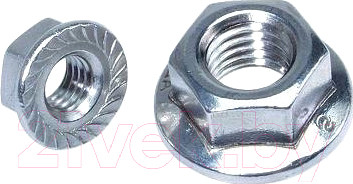 Гайка Starfix С фланцем М8 DIN 6923 / SMC3-66043-500 (500шт, оцинкованный)