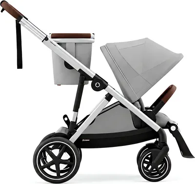 Детская прогулочная коляска Cybex e-Gazelle (Stone Grey)