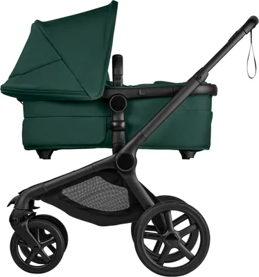 Детская универсальная коляска Bugaboo Fox5 Renew Complete (Black/Fern Green)