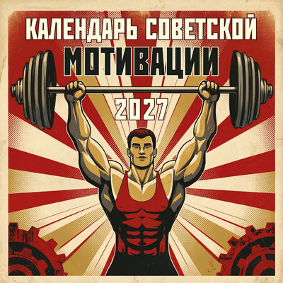 Календарь настенный Эксмо Советской мотивации. 2027 год (9785042472114)