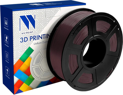 Пластик для 3D-печати NV Print NV-3D-TPU-SILK-BURGUNDY (1.75мм, 1кг, бордовый)